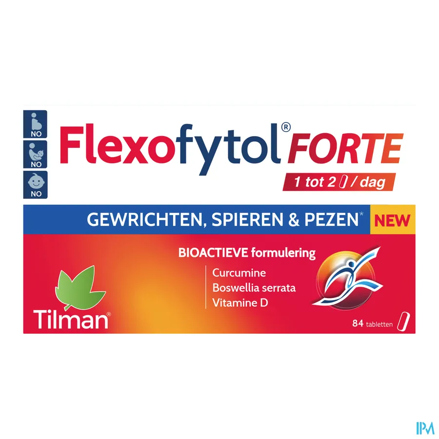 packshot van Flexofytol Forte 84 Tabletten