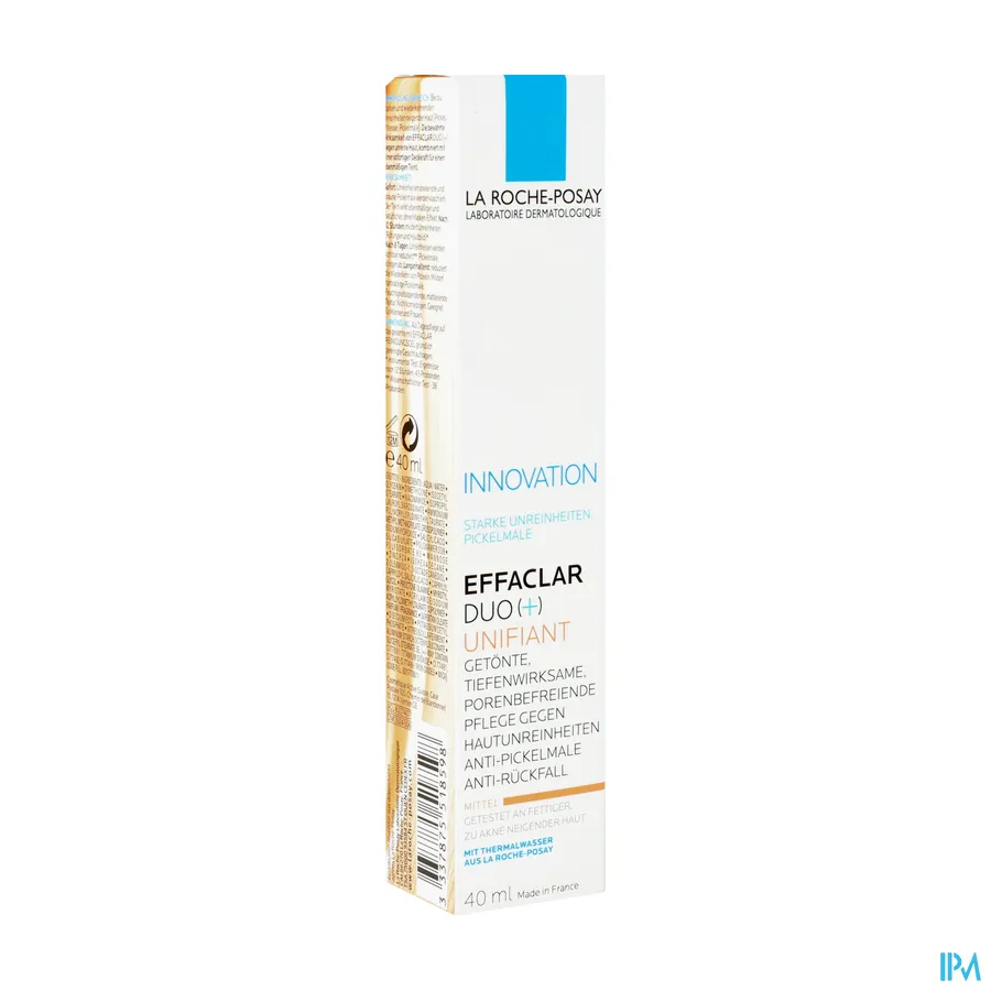 packshot van La Roche-Posay Effaclar Duo+ Unifiant Medium 40 ml