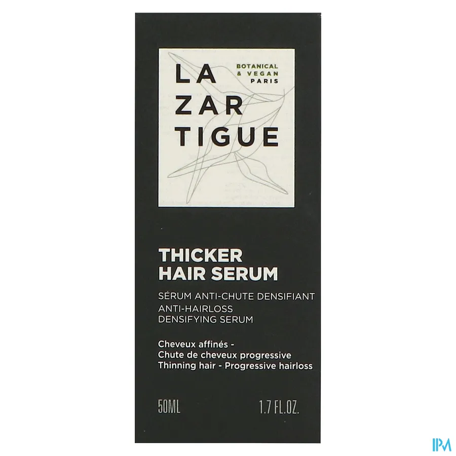 packshot van Lazartigue Thicker Serum A/chute 50 ml