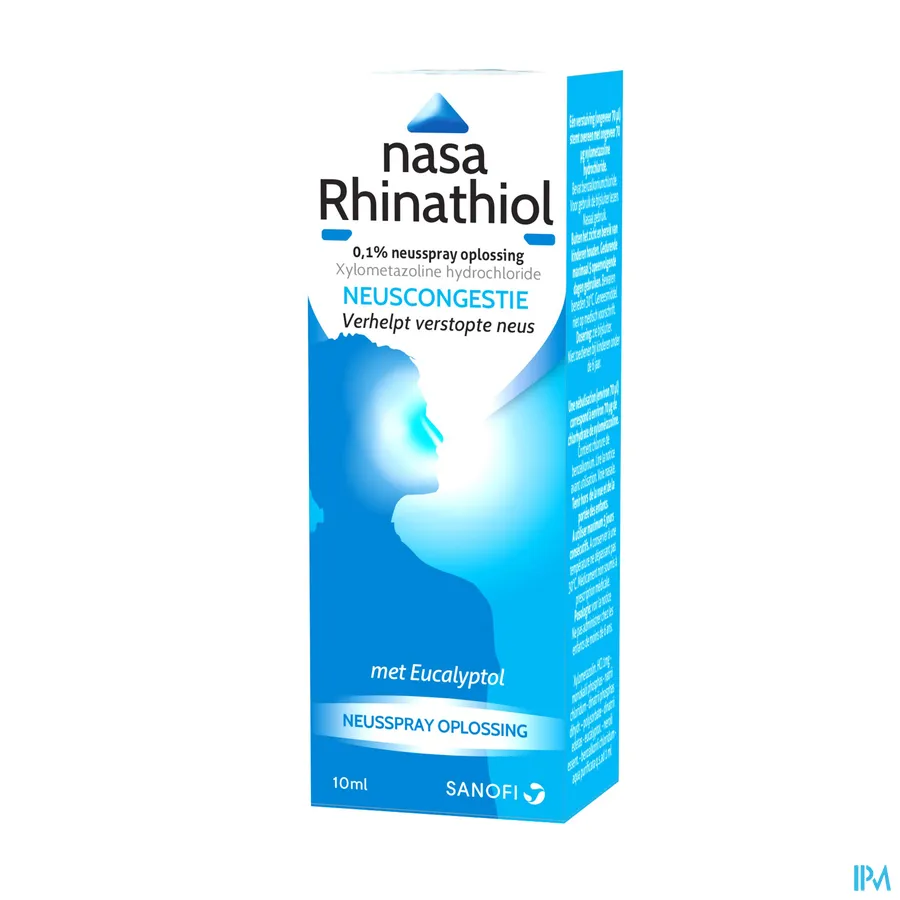 packshot van Nasa Rhinathiol 0,1% 10ml