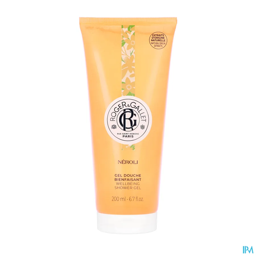 packshot van Roger & Gallet Néroli Douchegel 200 ml