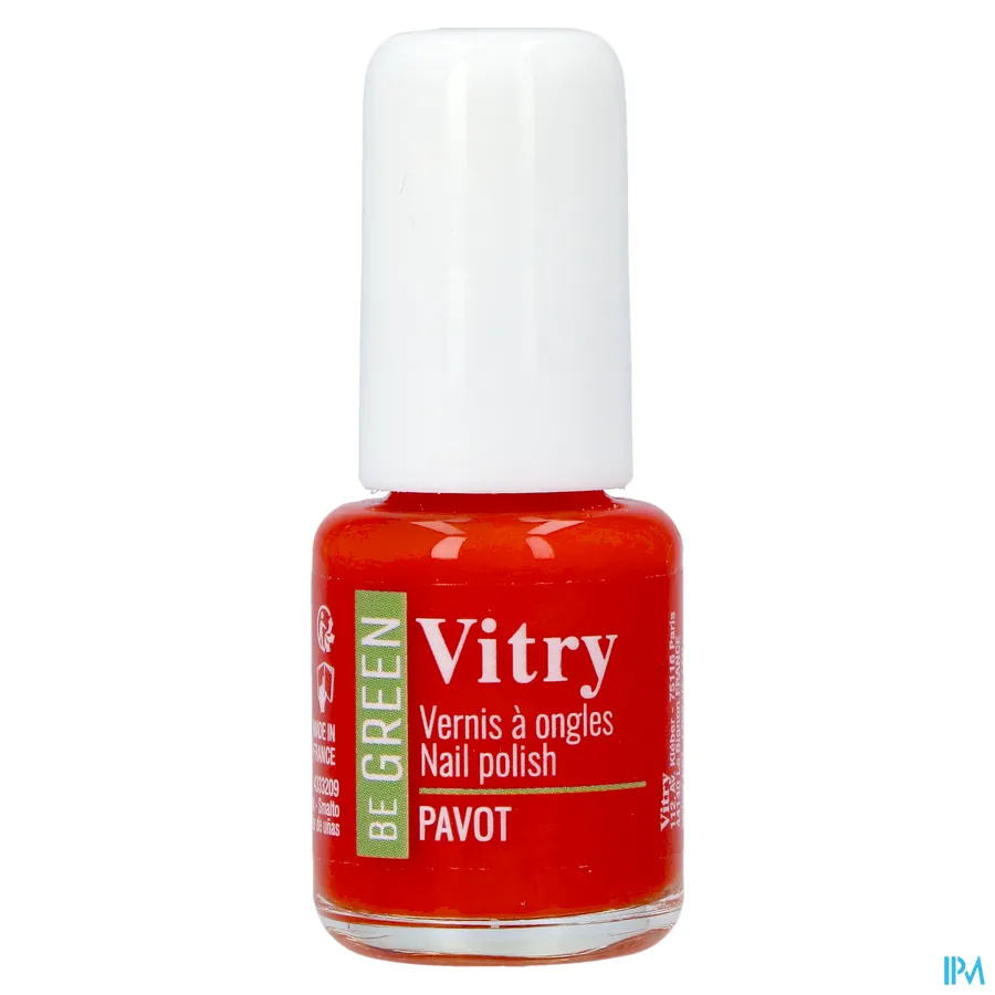 packshot van Vitry Vao Be Green Nagellak Pavot 6 ml