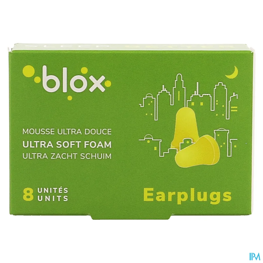 packshot van Blox Conisch Schuim Anti-Lawaaioordopjes 4 Paar