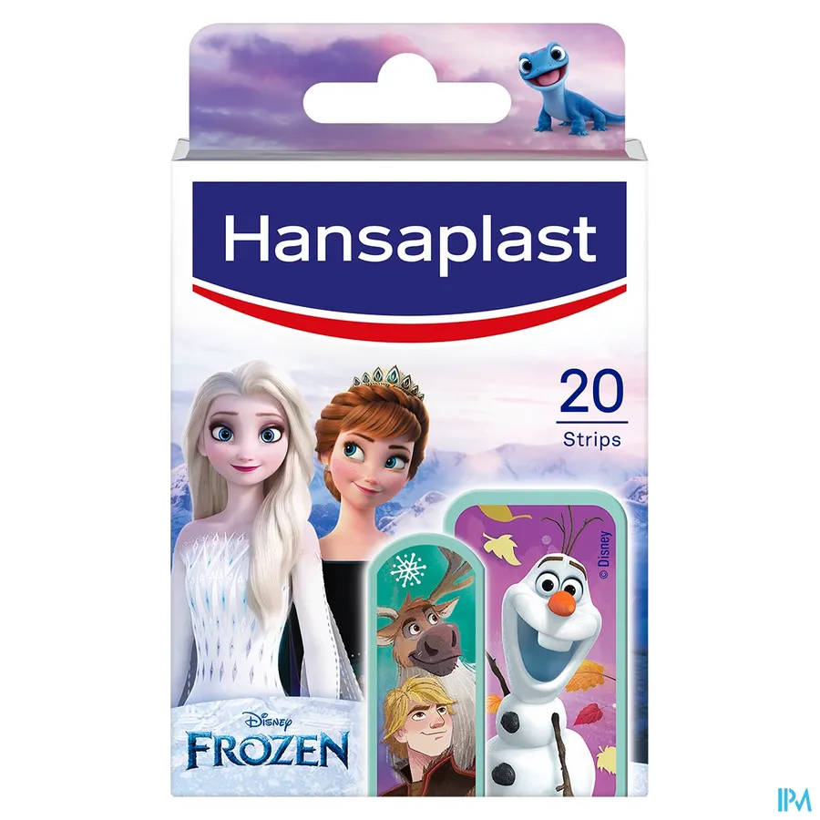 packshot van Hansaplast Pleister Junior Frozen 20 Strips