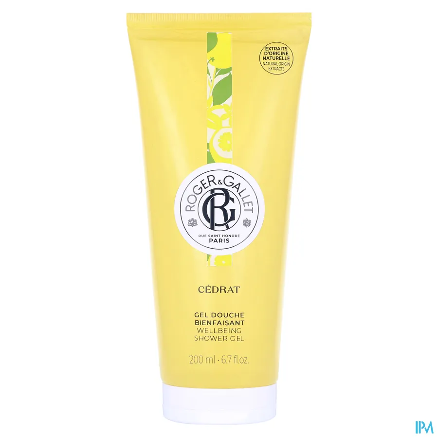 packshot van Roger & Gallet Cédrat Douchegel 200 ml