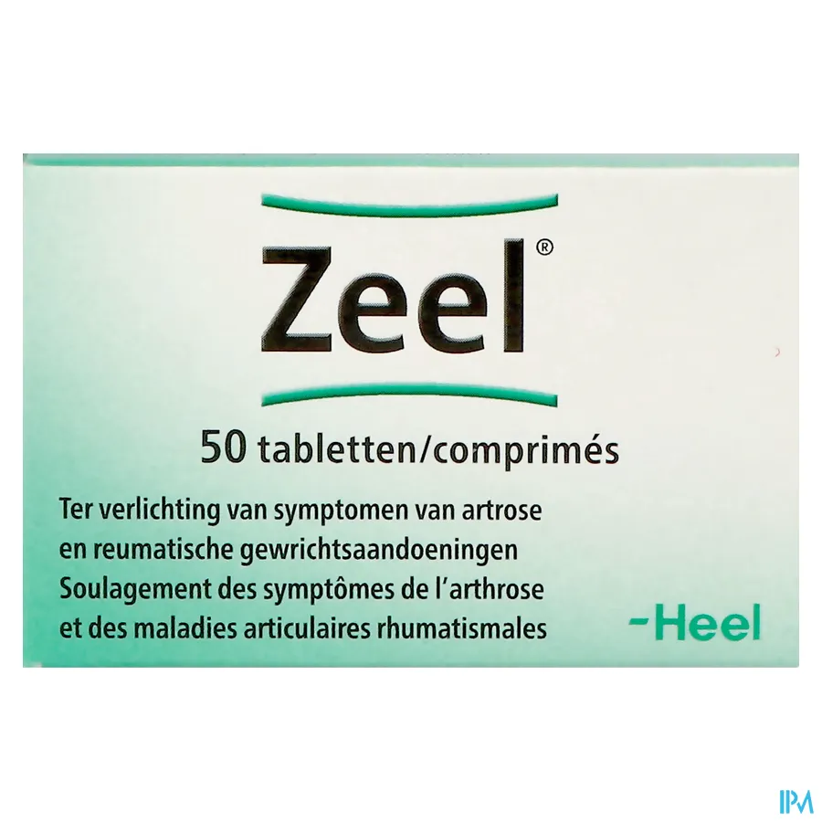 packshot van Heel Zeel T 50 Tabletten