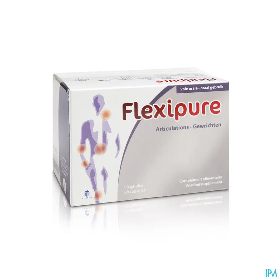 packshot van Flexipure voor Gewrichten 90 Capsules