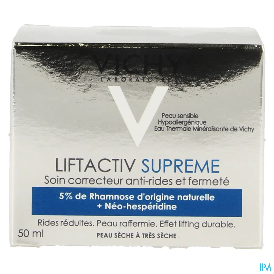 packshot van Vichy Liftactiv Supreme Droge Huid 50 ml