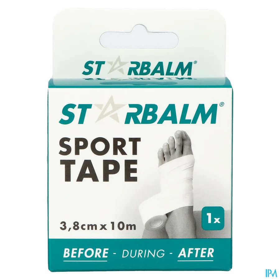 packshot van Starbalm Sport Tape 3,8 cm x 10 m 1 Stuk