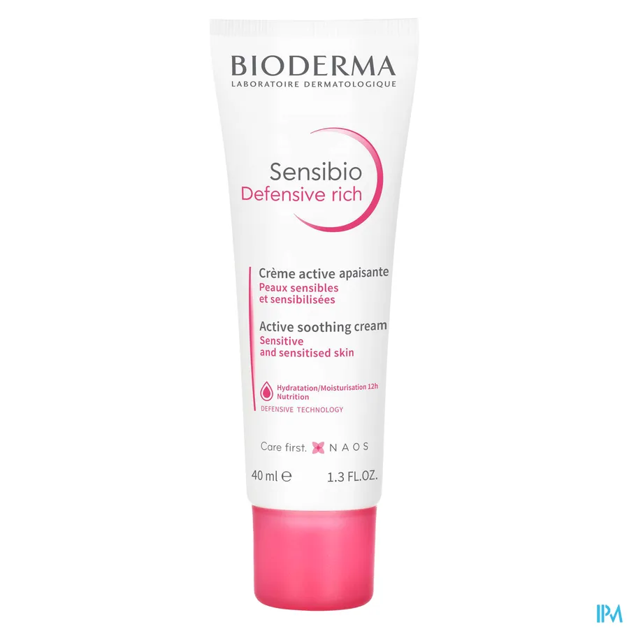 packshot van Bioderma Sensibio Rijke Crème 40 ml