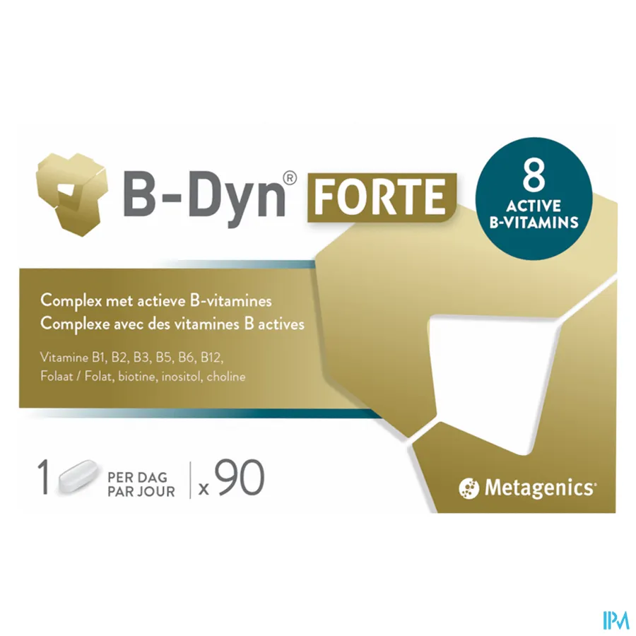 packshot van Metagenics B-dyn Forte 90 tabletten