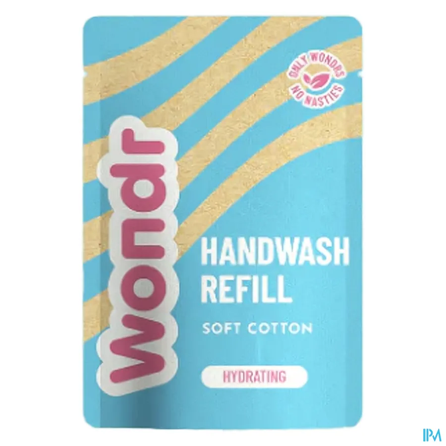 packshot van Wondr Handsoap Pack Soft Cotton 2 Producten