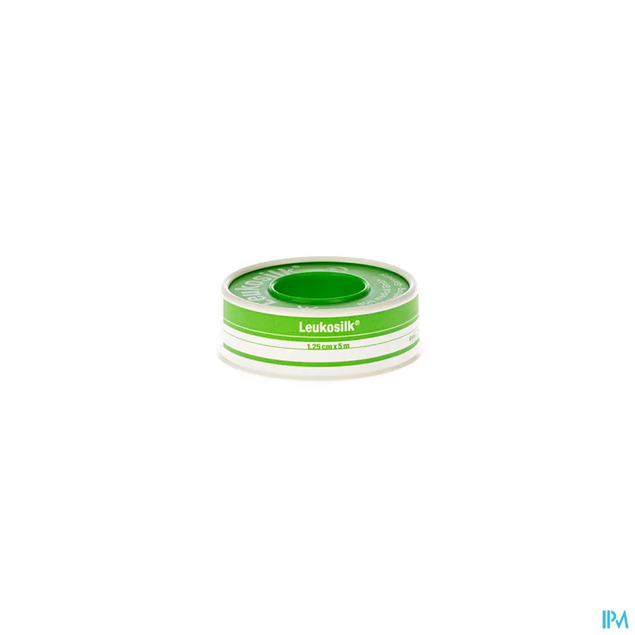 packshot van Leukosilk Kleefpleister 1,25 cm x 5 m 1 stuk