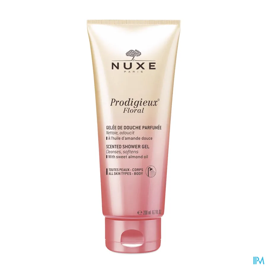 packshot van Nuxe Prodigieux Floral Geparfumeerde Douchegel 200 ml