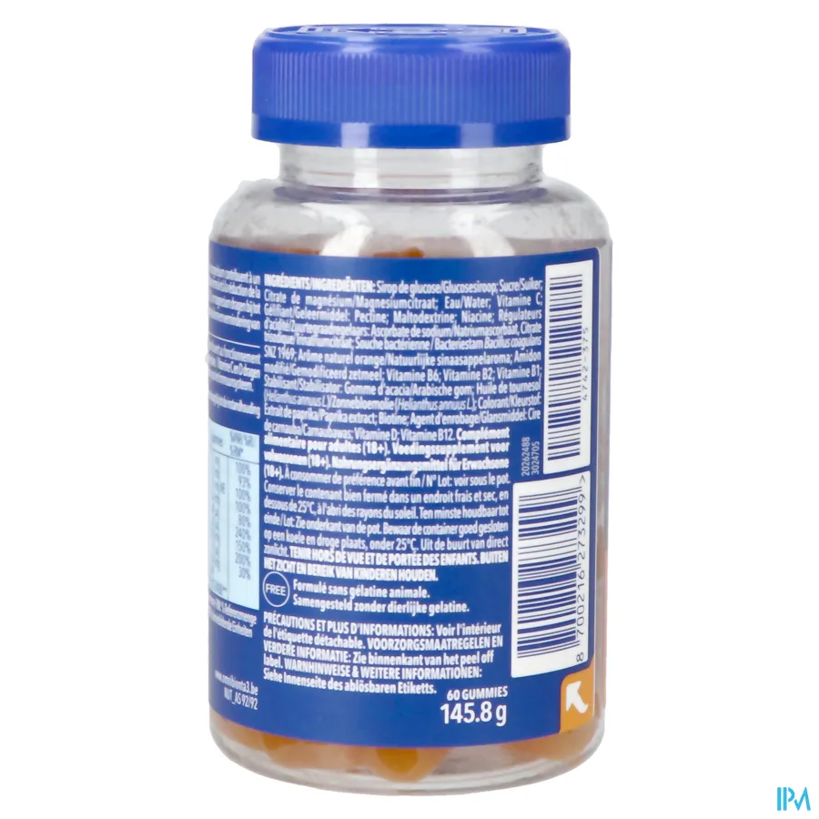 packshot van Omnibionta 3 Energy Gummies 60