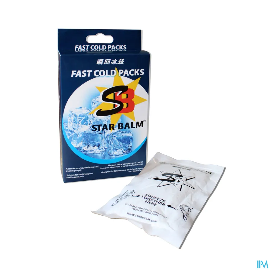 packshot van Star Balm Instant Cold Packs 2 Stuks