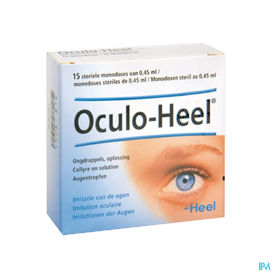 packshot van Oculo-Heel Monodosis Oogdruppels 15 x 0,45 ml