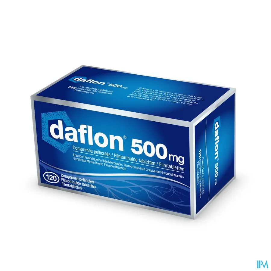 packshot van Daflon 120 tabl