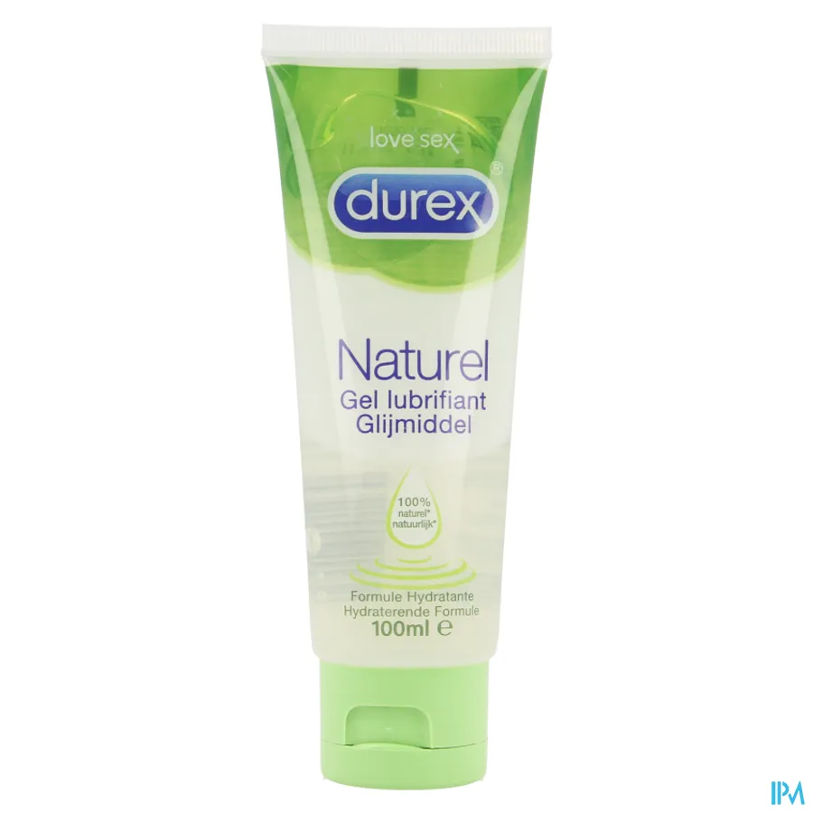 packshot van Durex Naturel Glijmiddel - 100% Natuurlijke Hydraterende Formule - 100 ml