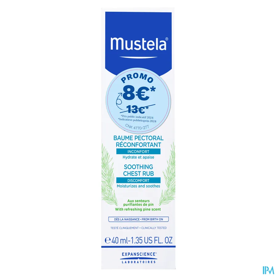 packshot van Mustela Ss Versterkende Borstbalsem 40 ml Promo