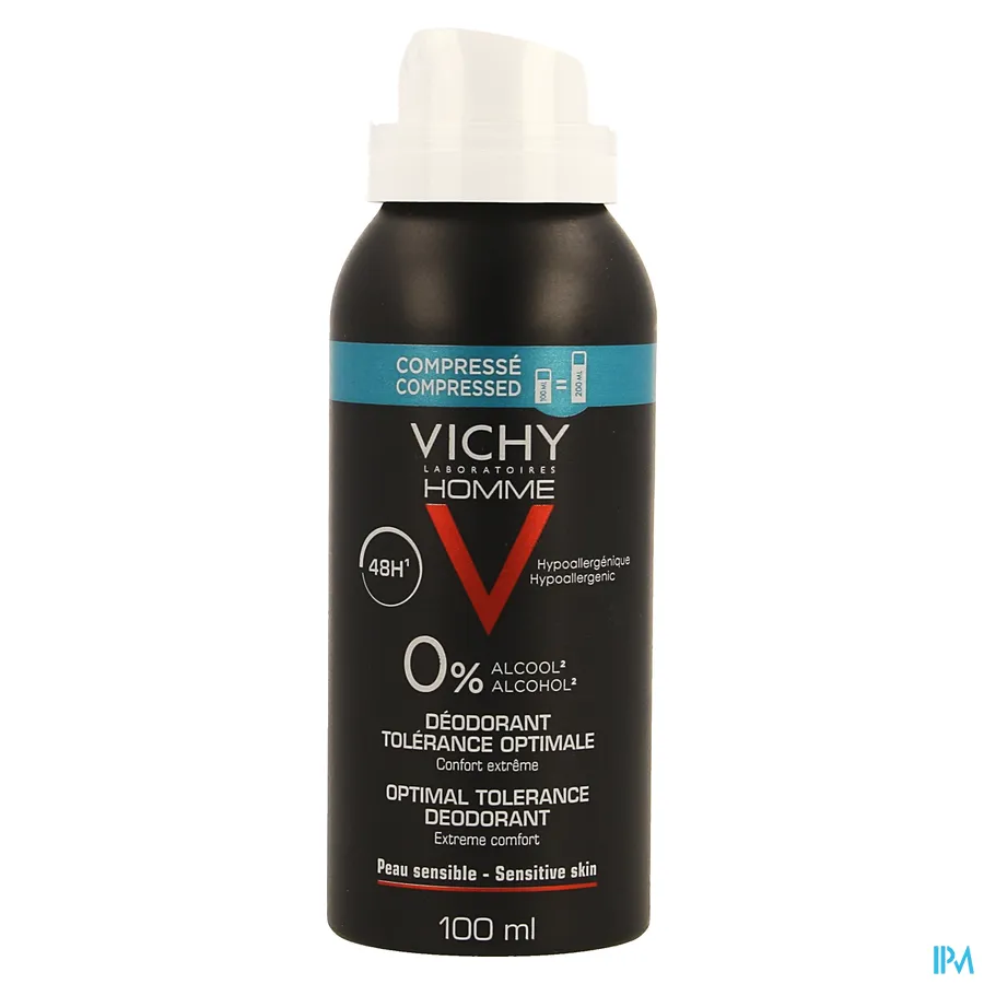 packshot van Vichy Homme Deodorant Aero Optimale Tolerantie 48h 100 ml