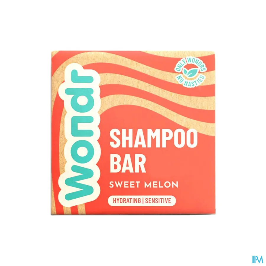 packshot van WONDR Shampoo Bar Sweet Melon 55 g