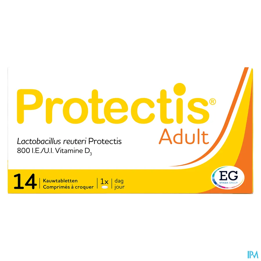 packshot van Protectis Adult voor Immuunsysteem 14 Kauwtabletten