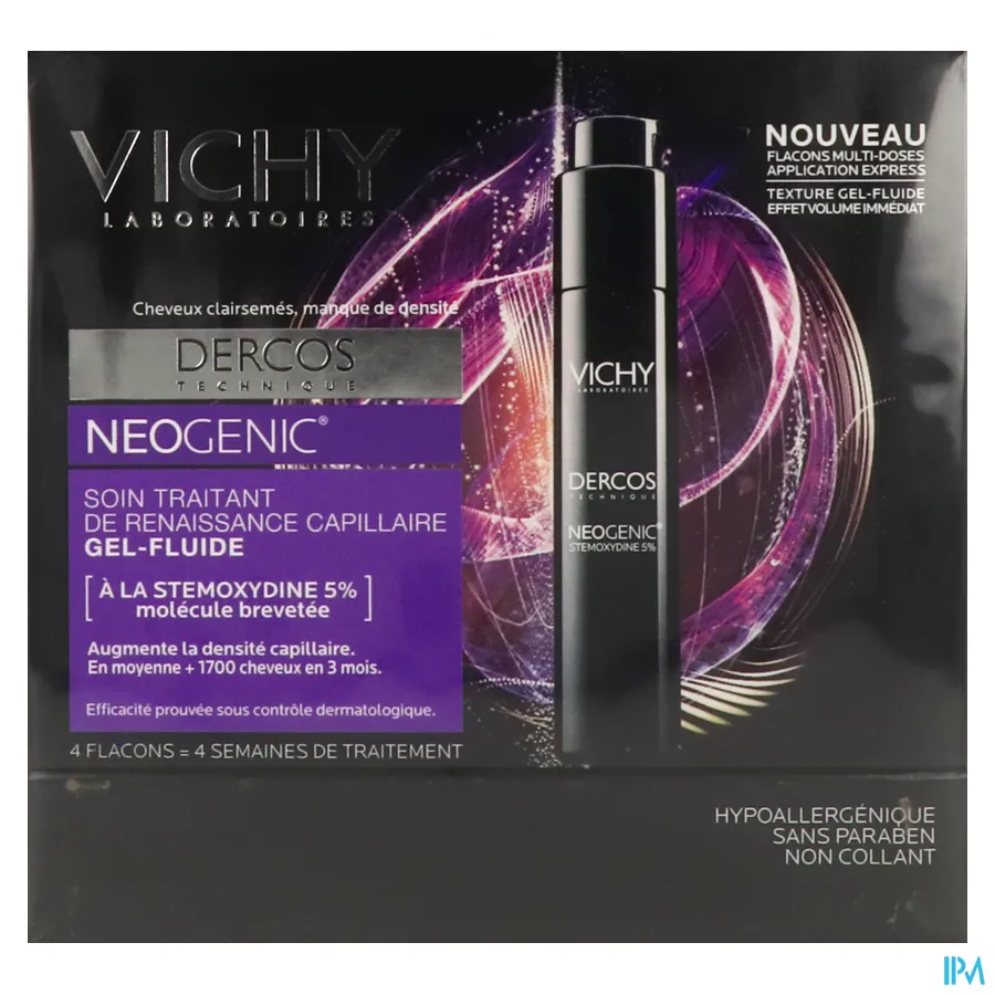 packshot van Vichy Dercos Neogenic Gel 4x42ml