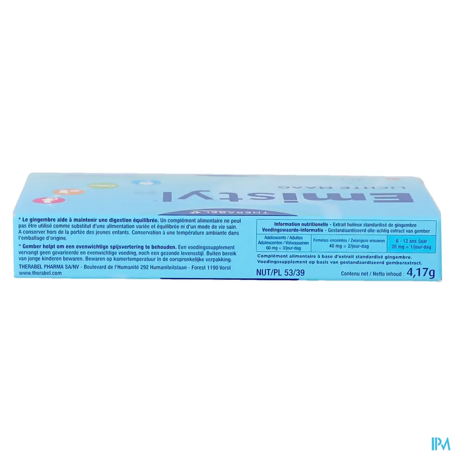 packshot van Emistyl 30 capsules