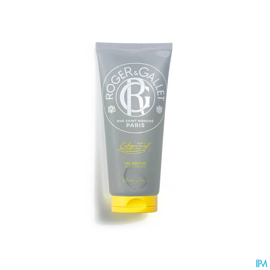 packshot van Roger & gallet Cologne Twist Douchegel Tube 200 ml