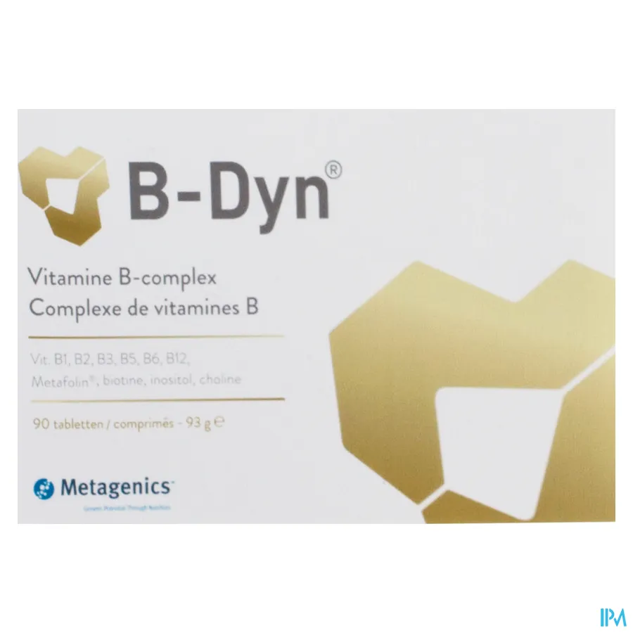 packshot van Metagenics B-Dyn 90 tabletten