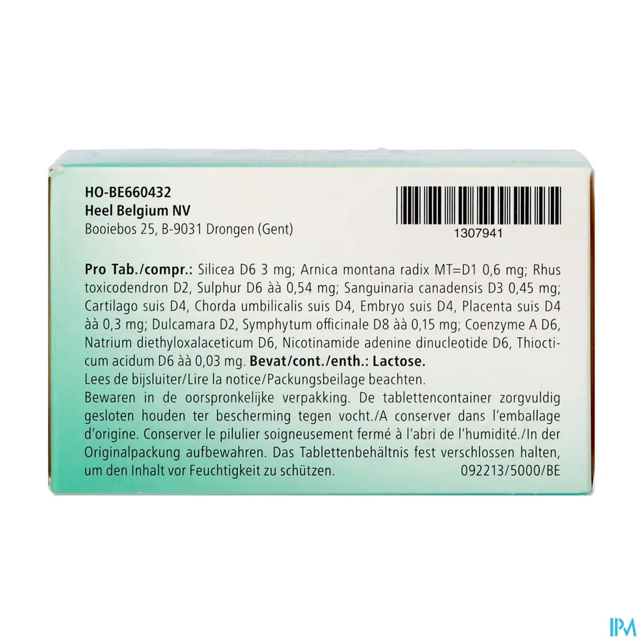 packshot van Heel Zeel T 250 Tabletten