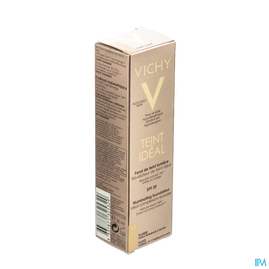 packshot van Vichy Fond de Teint Ideal Fluide 15 30 ml