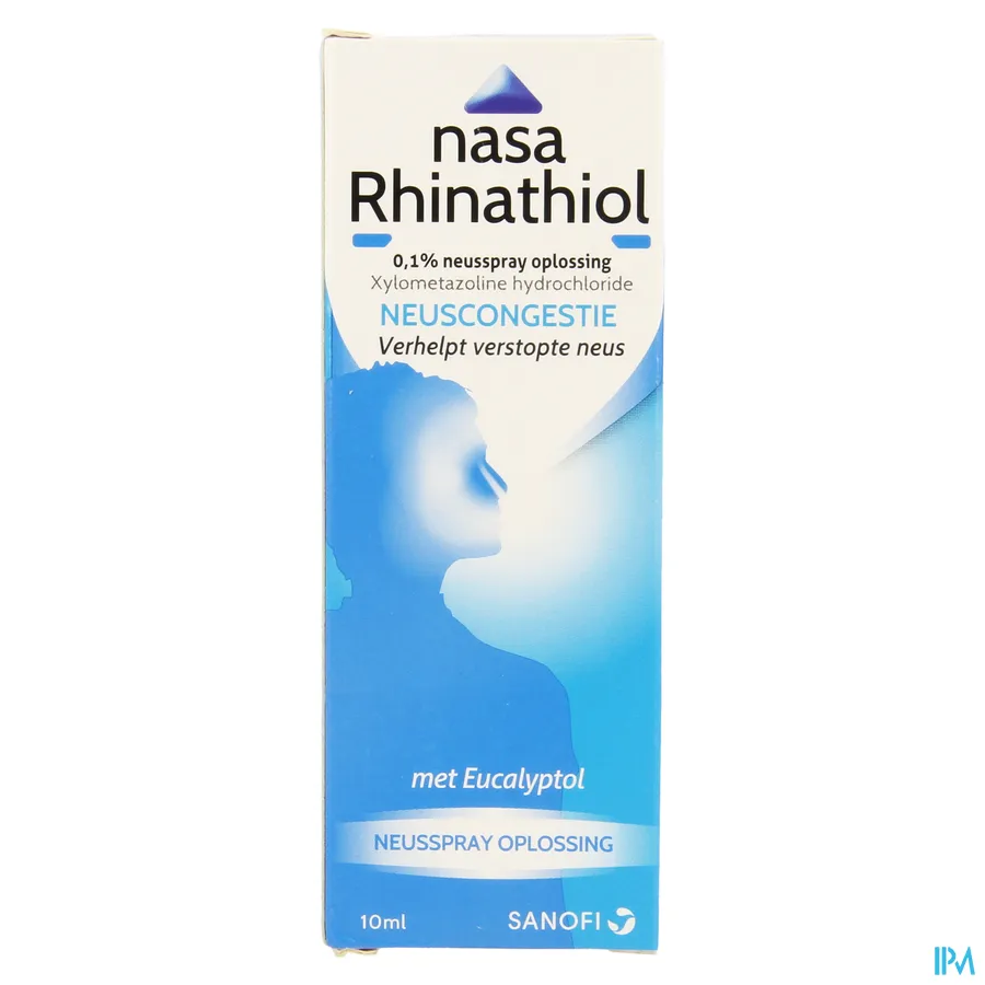 packshot van Nasa Rhinathiol 0,1% 10ml
