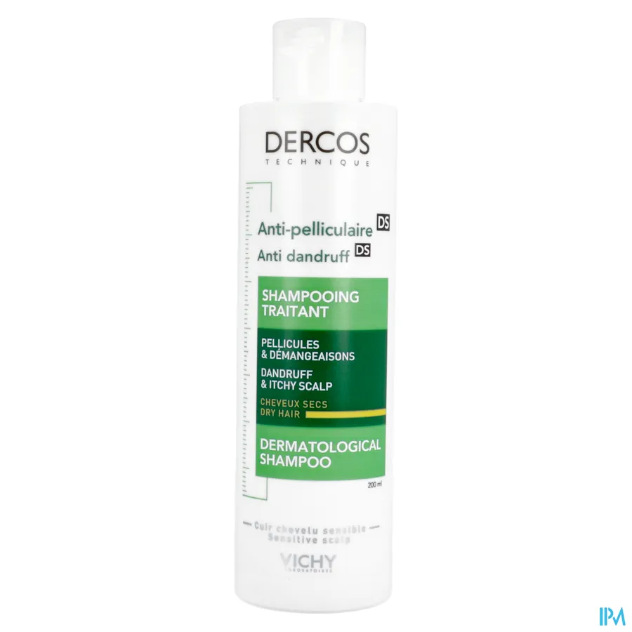packshot van Vichy Dercos Antiroosshampoo Droog Haar 200 ml