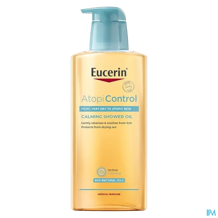 packshot van Eucerin AtopiControl Bad en Douche Olie 400 ml