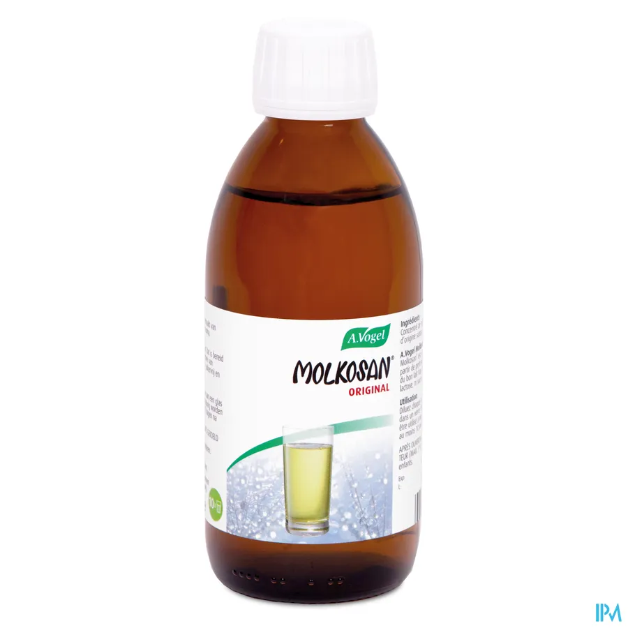 packshot van A. Vogel Molkosan met Hoge Concentratie L-Melkzuur 200 ml