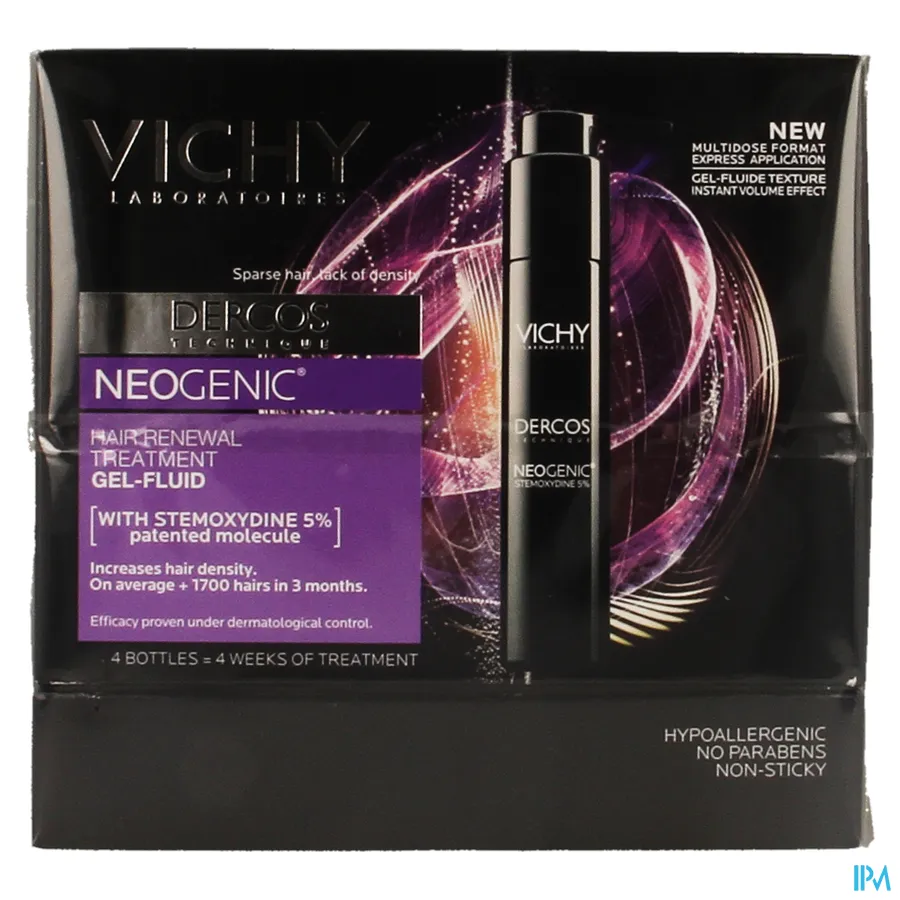 packshot van Vichy Dercos Neogenic Gel 4x42ml