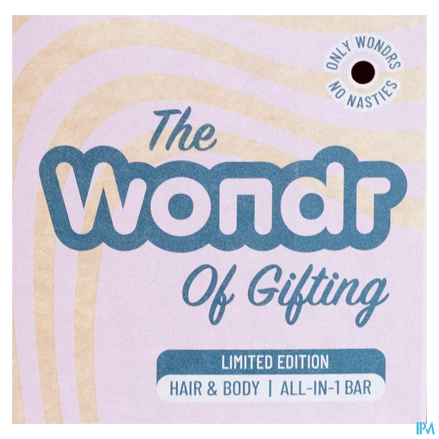 packshot van Wondr Xl Shampoo Bar Gifting All-in-1 110g