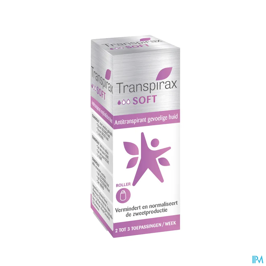 packshot van Transpirax Soft Roller 50 ml