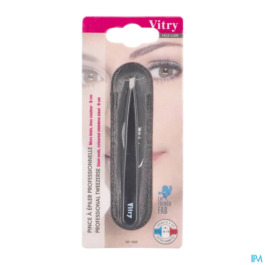 packshot van Vitry Gekleurd Epileerpincet met Schuine Top