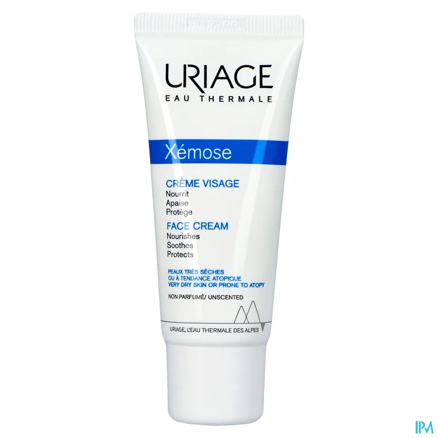 packshot van Uriage Xémose Voedende Gezichtscrème 40 ml