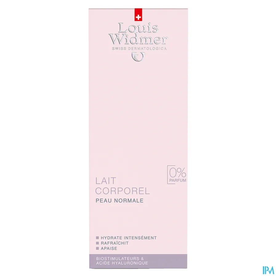 packshot van Louis Widmer Lichaamsmelk zonder parfum 200ml