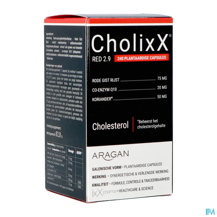 packshot van CholixX RED 2.9 240 capsules