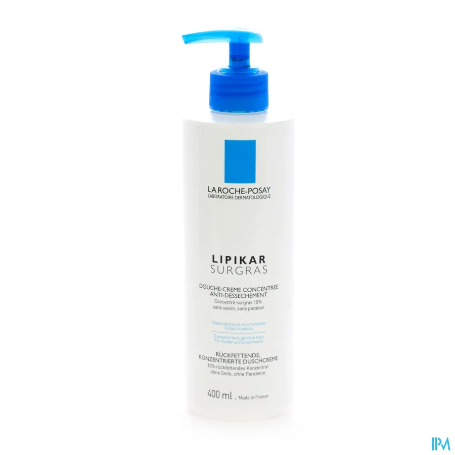 packshot van La Roche-Posay Lipikar Surgras Overvet Douchecrème 400 ml