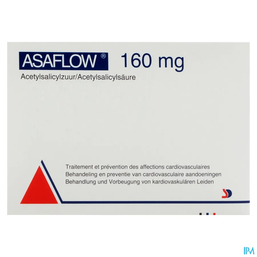 packshot van Asaflow 160 mg 56 tabletten