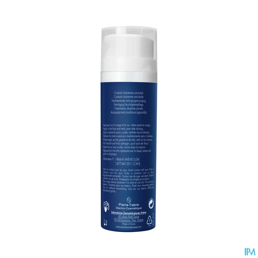 packshot van Avène Man Hydraterende Anti-agingverzorging 50 ml