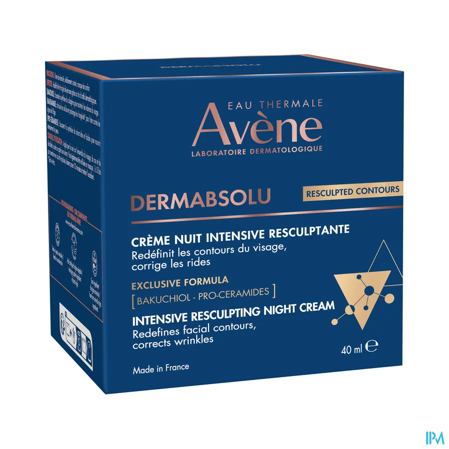 packshot van Avène DermAbsolu Intensief Vormgevende Nachtcrème 40 ml