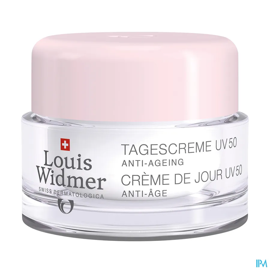packshot van Louis Widmer Dagcrème UV 50 licht geparfumeerd 50 ml