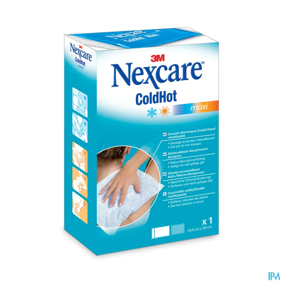 packshot van Nexcare 3m Coldhot Maxi 20x30cm